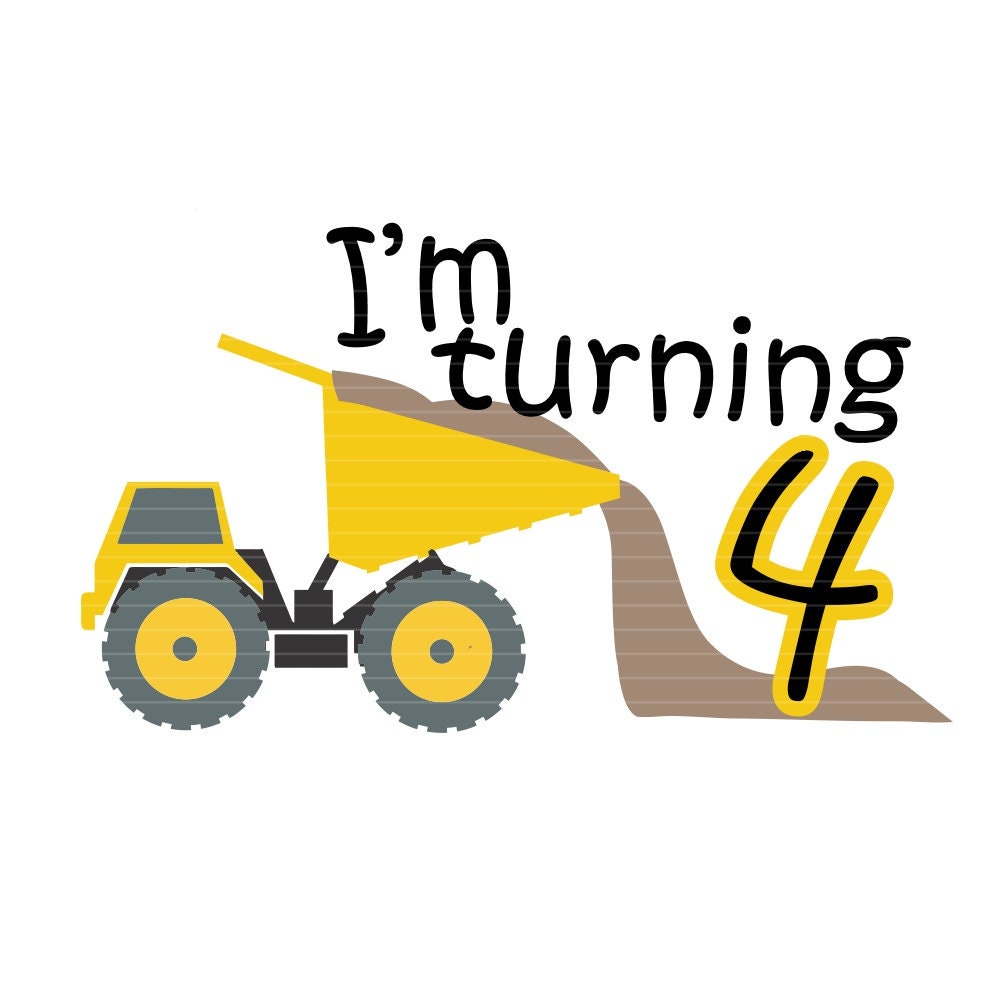 Free Free 97 Birthday Dump Truck Svg SVG PNG EPS DXF File