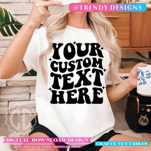 Letras onduladas personalizadas, texto personalizado, nombre personalizado, personalizado, nombre personalizado, regalo de despedida de soltera personalizado, regalo para ella
