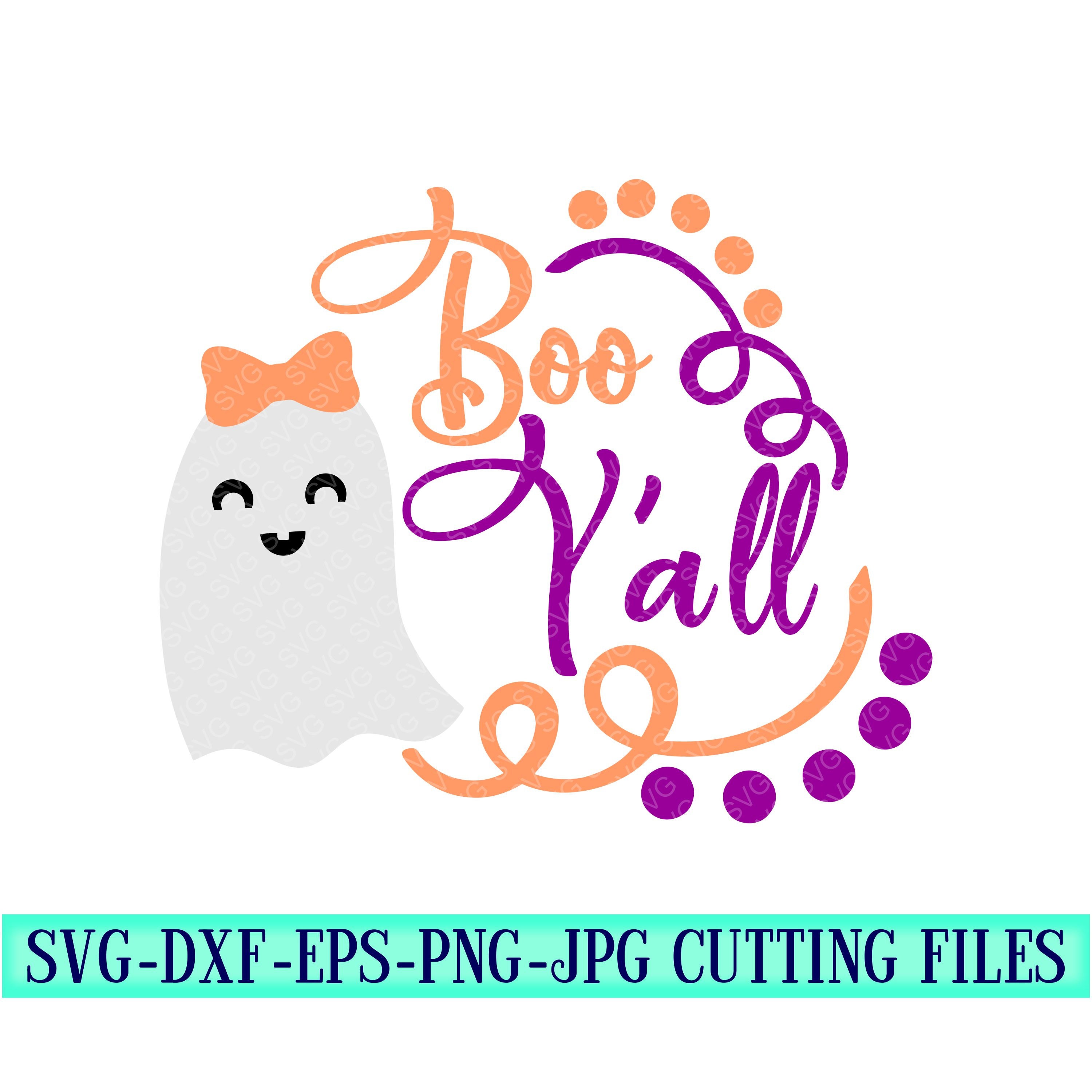 Download Boo Y All Svg Halloween Svg Ghost Svgs Ghost Monogram Svg Boo Svg Halloween Svg Designs Halloween Cut Files Svg For Mobile Cricut Svg