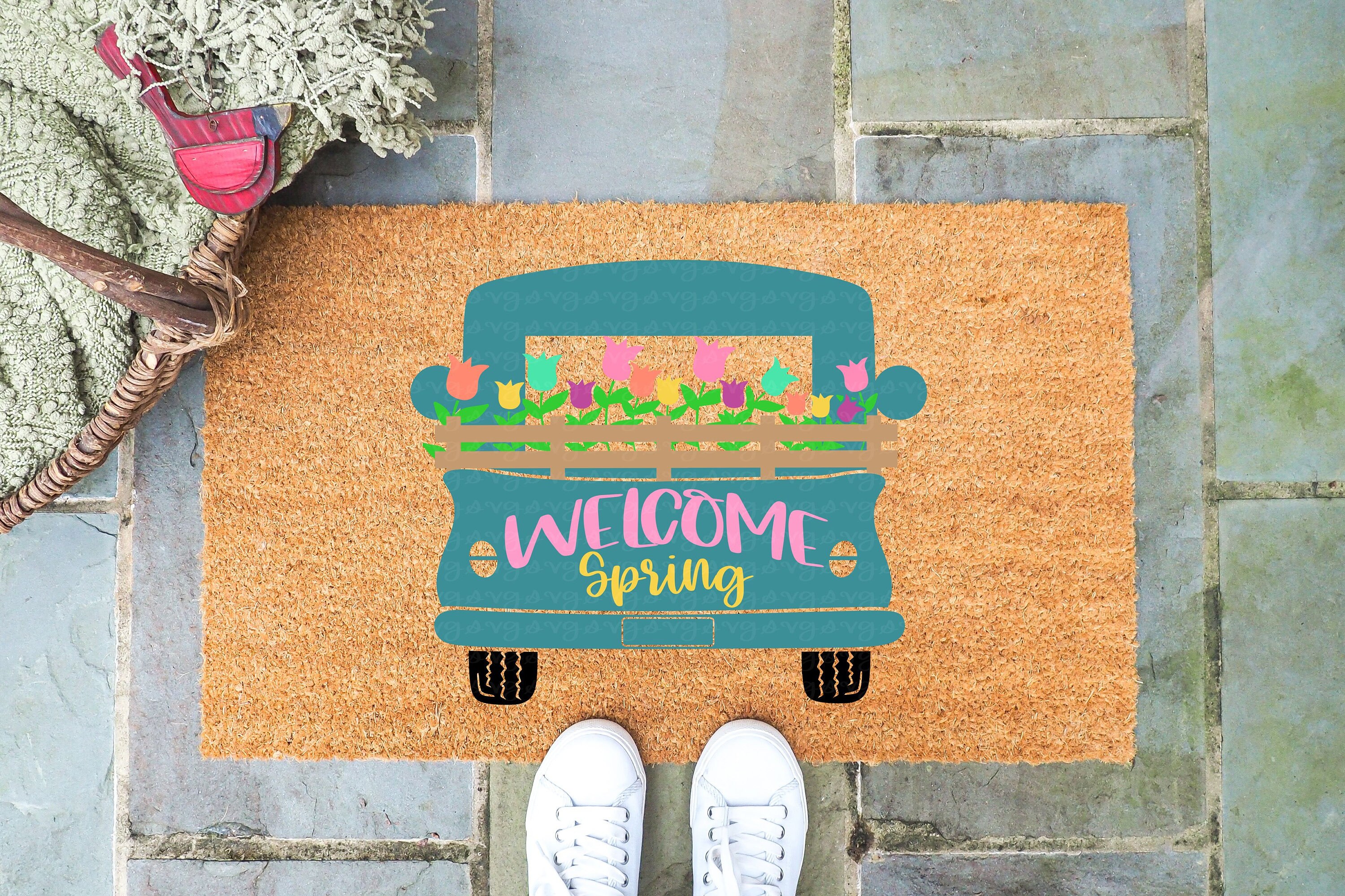 Download Spring Svg Welcome Spring Vintage Truck Svg Vintage Truck Svg Truck Svg Flowers Svg Spring Svg Design Spring Cut File Spring Cricut