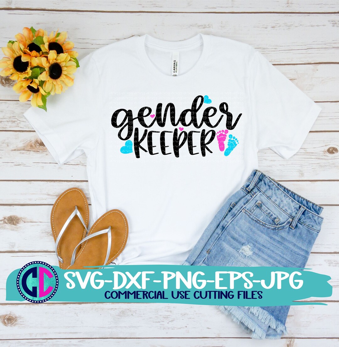 Gender Reveal Svg, Gender Keeper Svg, Gender Reveal Svg, Baby Gender Reveal Svg, Baby Reveal Svg