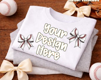 Realistic Baseball Shirt Mockup, Hand Held Display, Flatlay Option, 300 DPI PNG