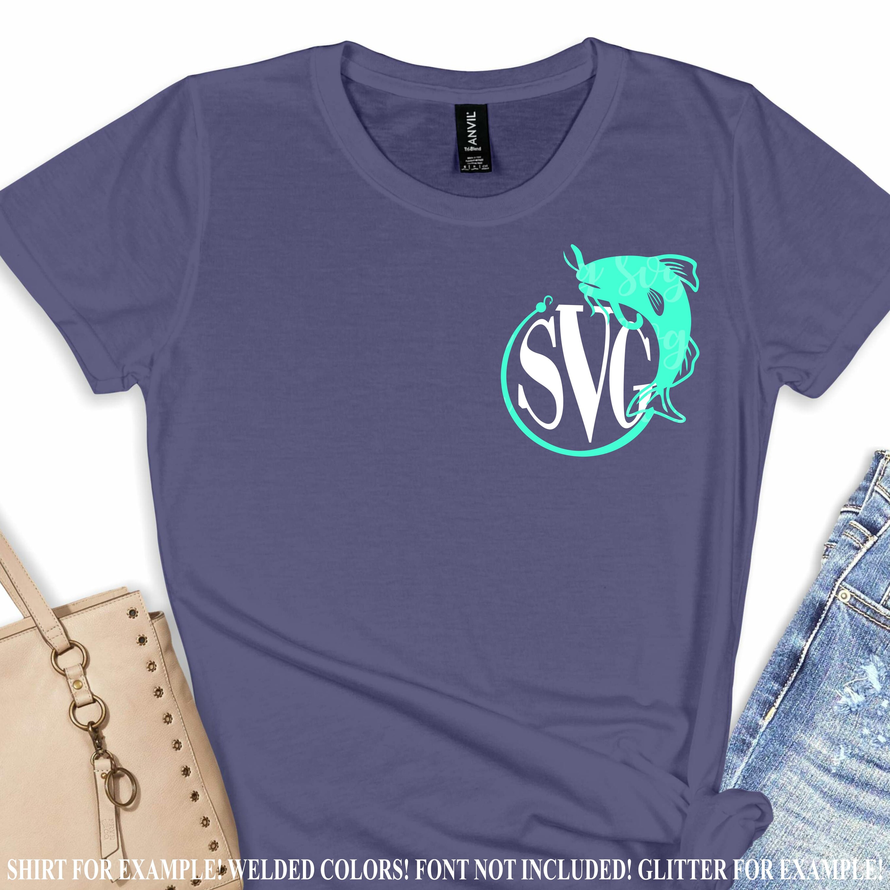 Download Catfish Monogram Svg Fishing Monogram Svg Catfish Svg Vacation Svg Travel Monogram Svg Designs Monogram Cut File Cricut Svg