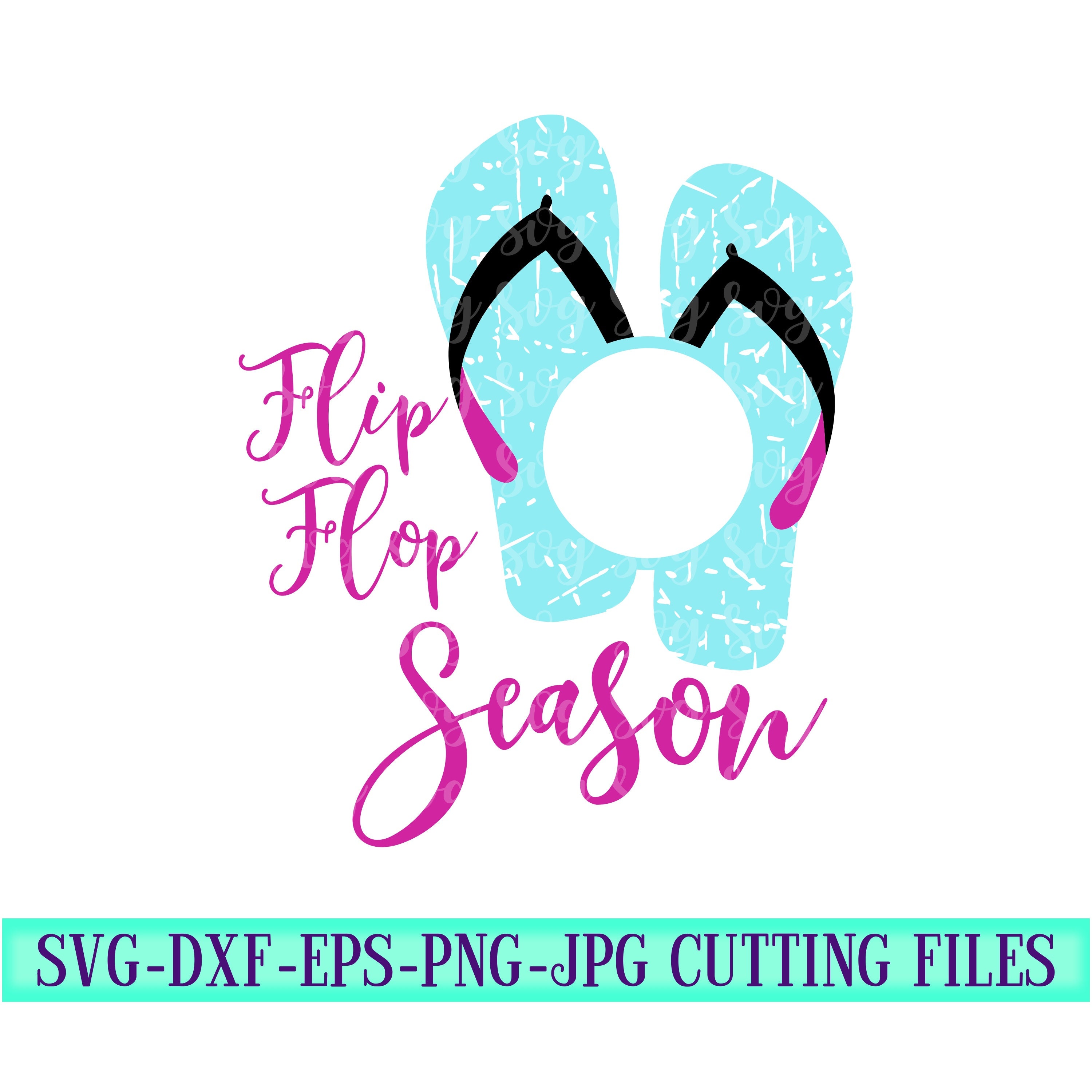 Download Flip Flop Season Svg Hot Sun Svg Summer Svg Preppy Svg Beachy Svg Summer Svg Designs Summer Cut File Cricut Svg