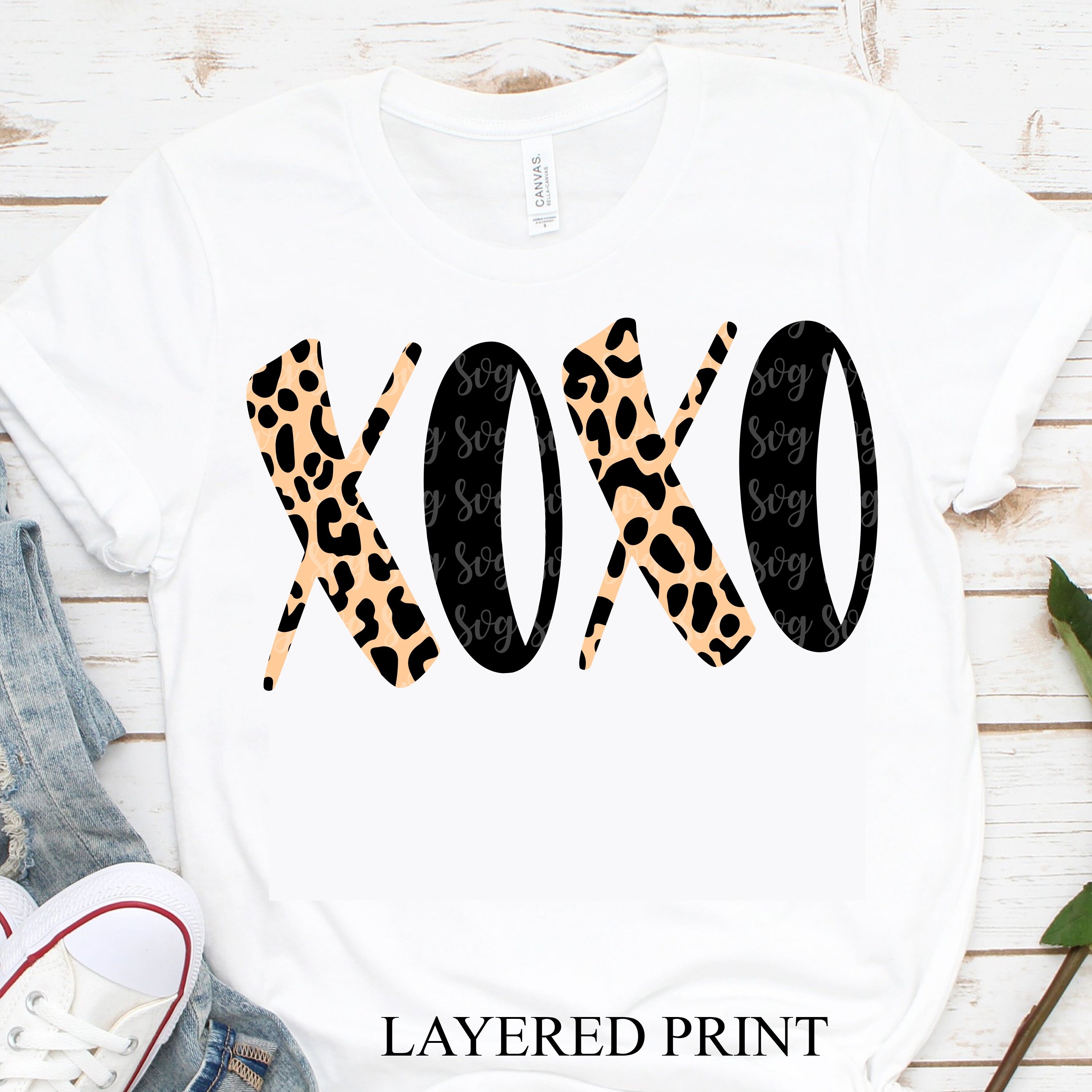 Download leopard print xoxo svg,Valentine XOXO svg,Valentine svg ...