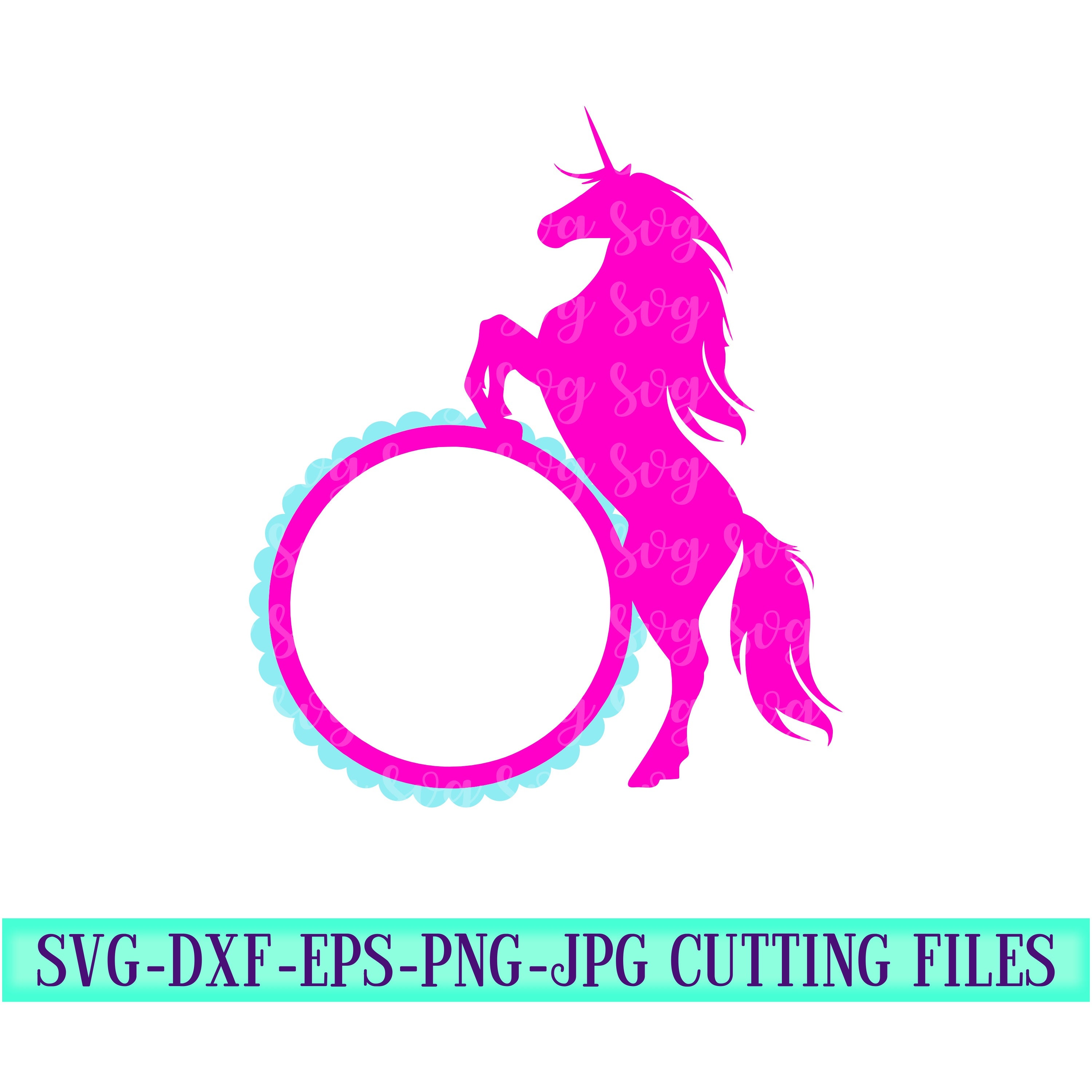 Clip Art Art Collectibles Monogram Svg Unicorn Monogram Monogram Svg Designs Cricut Svg Unicorn Monogram Svg Unicorn Svg Little Girl Svg Monogram Cut File