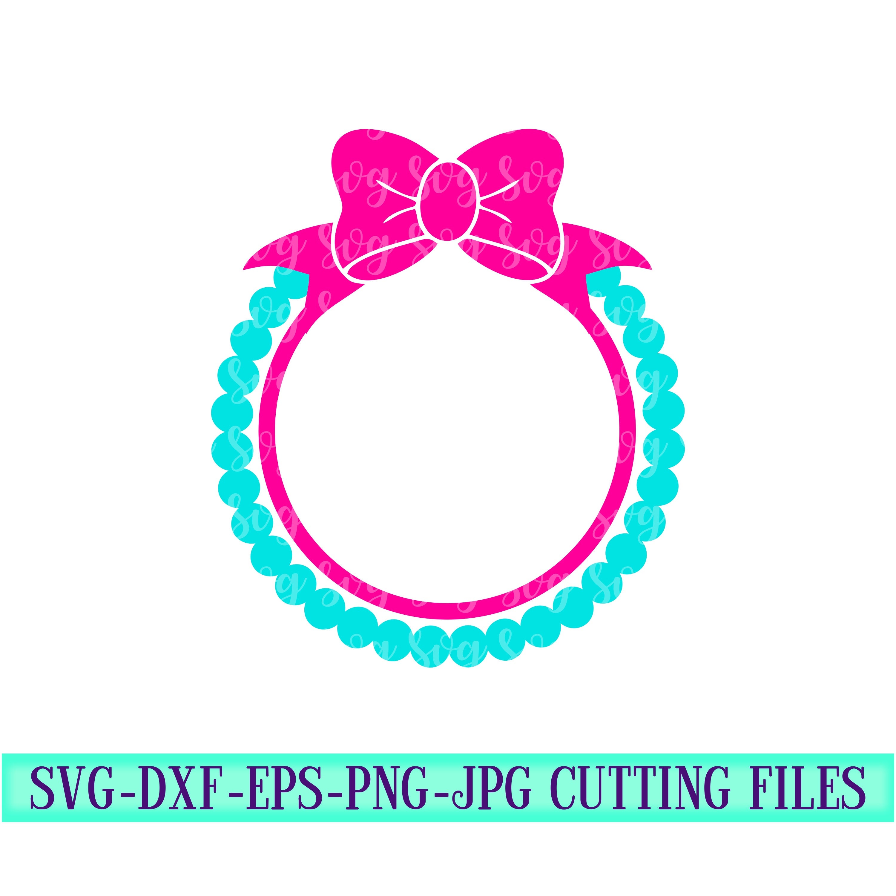Download Pearl Monogram Svg Valentine Monogram Svg Monogram Svg Circle Monogram Svg Valentine Svg Designs Valentine Cut File Cricut Svg