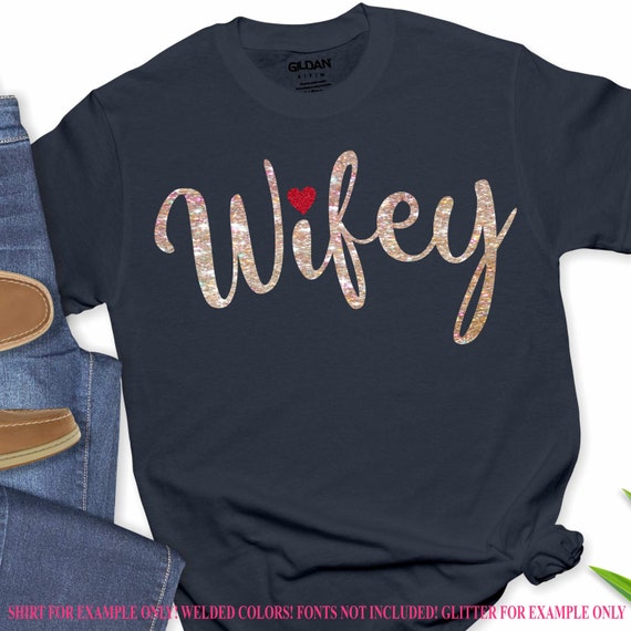 Wifey Svgwife Svgsvg Wifey Shirtmarried Svgwedding | Etsy