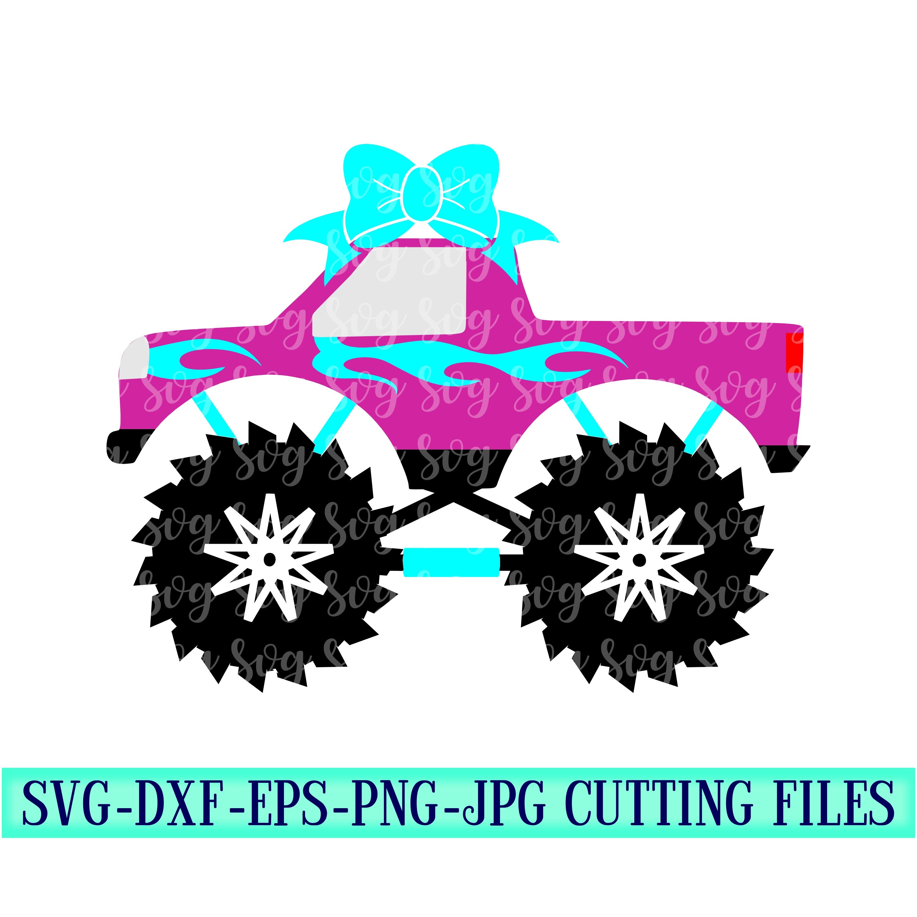 Download Monster Truck Svg File Monster Truck Shirt Svg Monster Truck Girls Monster Truck Iron On Transfer Cut Files Cricut Svg Svg For Mobile
