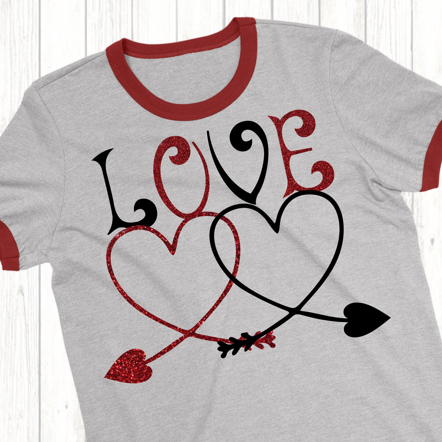 Svg Love Intertwined Valentine Svg Love Svg Valentine Heart Svg Valentine Tshirt Heart Svg Valentine Arrow Cricut Designs Silhouette Design