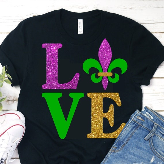 Download Love Mardi Gras SVG fileMardi Gras Shirt SvgMardi Gras | Etsy