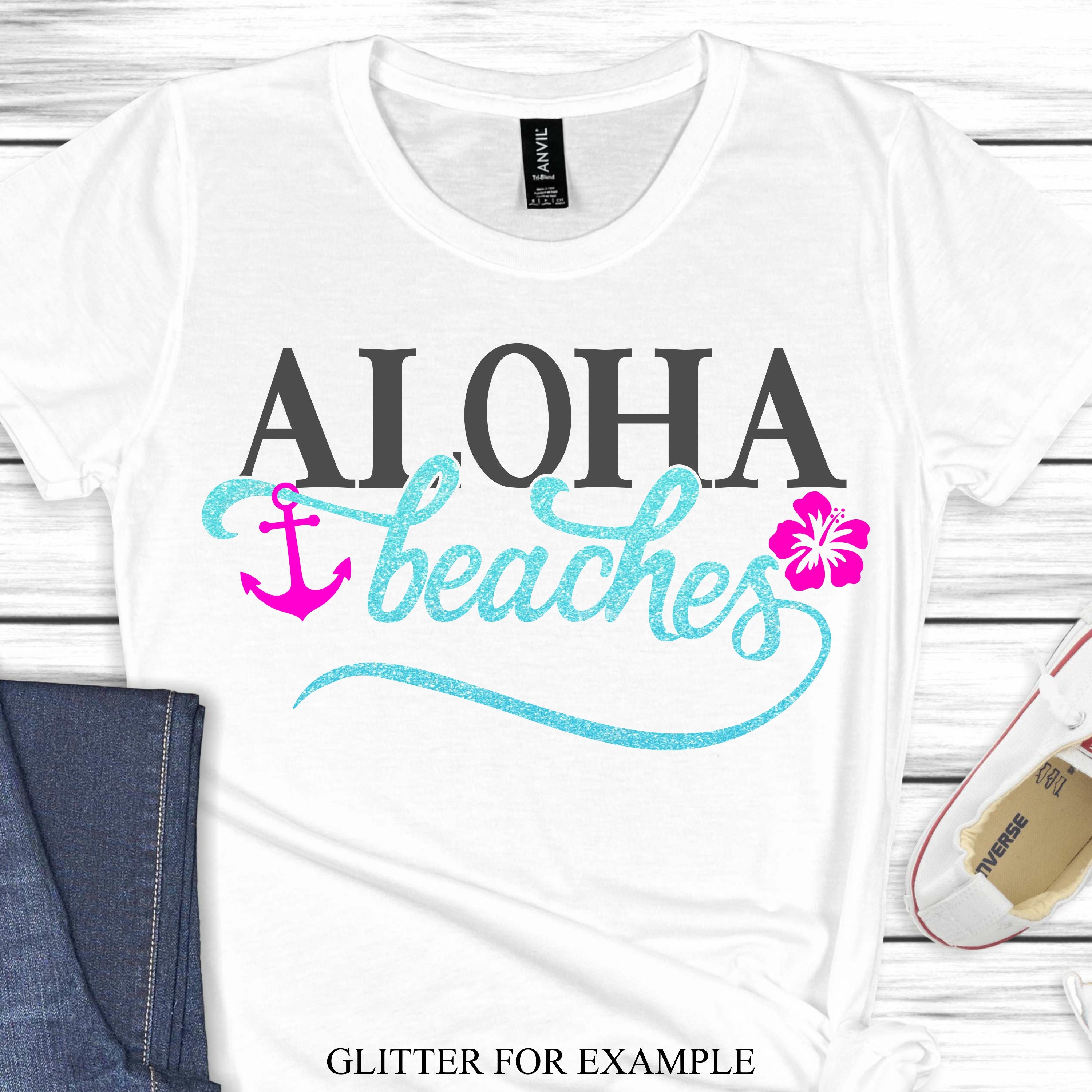 Download Aloha Beaches Svg Beach Svg Palm Tree Svg Summer Svg Summertime Svg Beach Life Svg Summer Svg Designs Summer Cut File Cricut Svg
