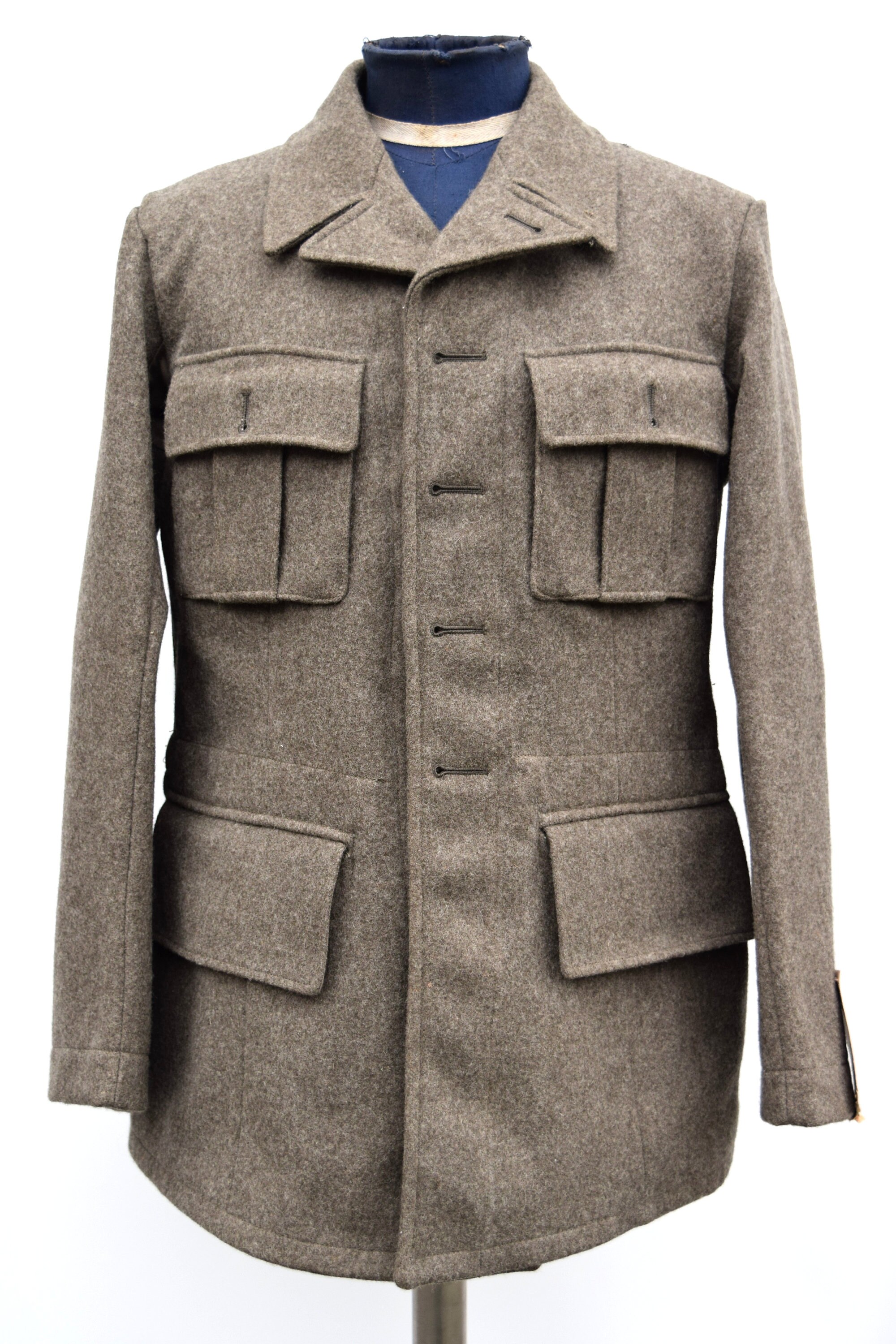 Vintage Swedish Army Fitted Wool Coat / Jacket / Tunic WWII - Etsy