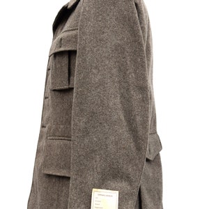 Vintage Swedish Army Fitted Wool Coat / Jacket / Tunic WWII M39. NEW ...