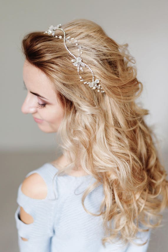 Wedding Headpiece Bridal Hair Piecebridal Headpiece Wedding | Etsy