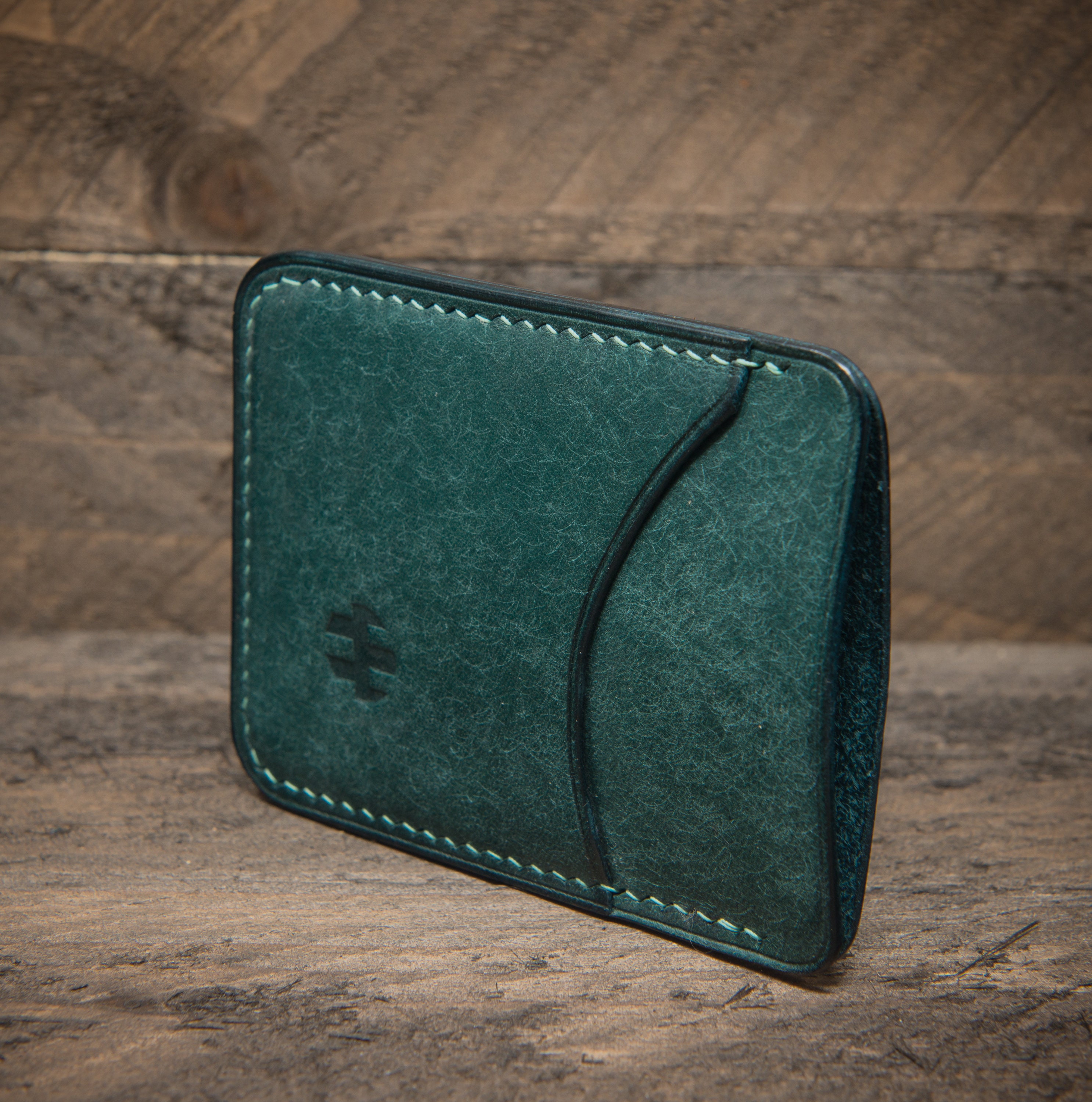 Handmade Leather Card Wallet Etsy UK