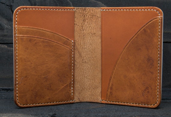 Handmade Horween Leather Wallet - Horween Leather Wallet Handmade Horween Leather Wallet - Horween Leather Wallet