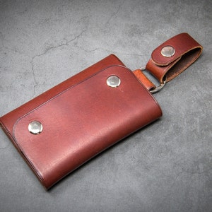 Handmade Leather Golf Tee Holder image 4