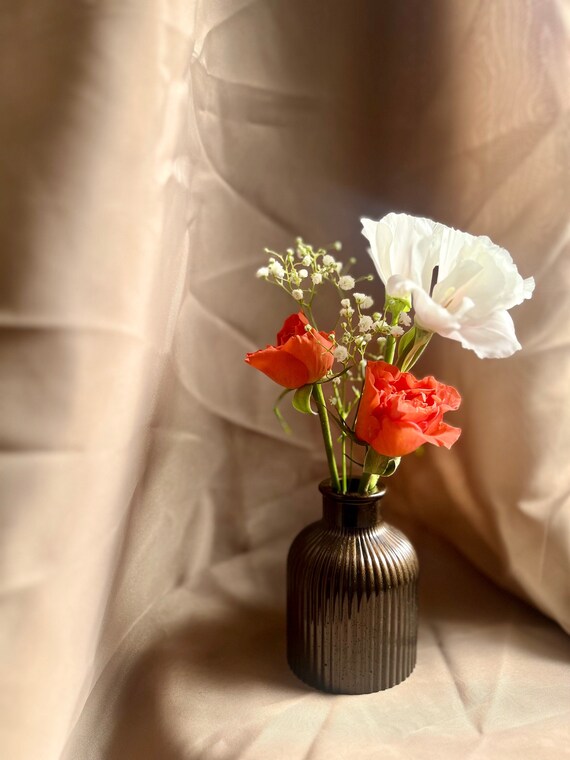 Mini Vases | Home Decor | Centerpiece | Table Vase | Fresh & Dried Flowers | Make Up Brushes Holder | Pen Storage | Modern | Set of 4