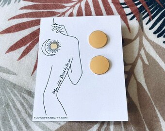 Full Moon Earrings