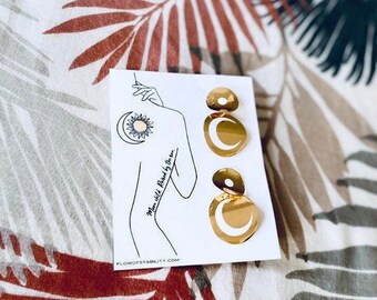 Moon Crescent Earrings