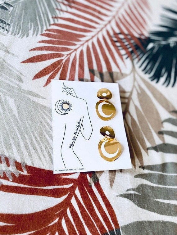 Moon Crescent Earrings