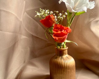 Mini Flower Vases | Set of 4, Modern Home Decor