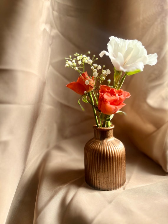 Mini Vases | Home Decor | Centerpiece | Table Vase | Fresh & Dried Flowers | Make Up Brushes Holder | Pen Storage | Modern | Set of 4