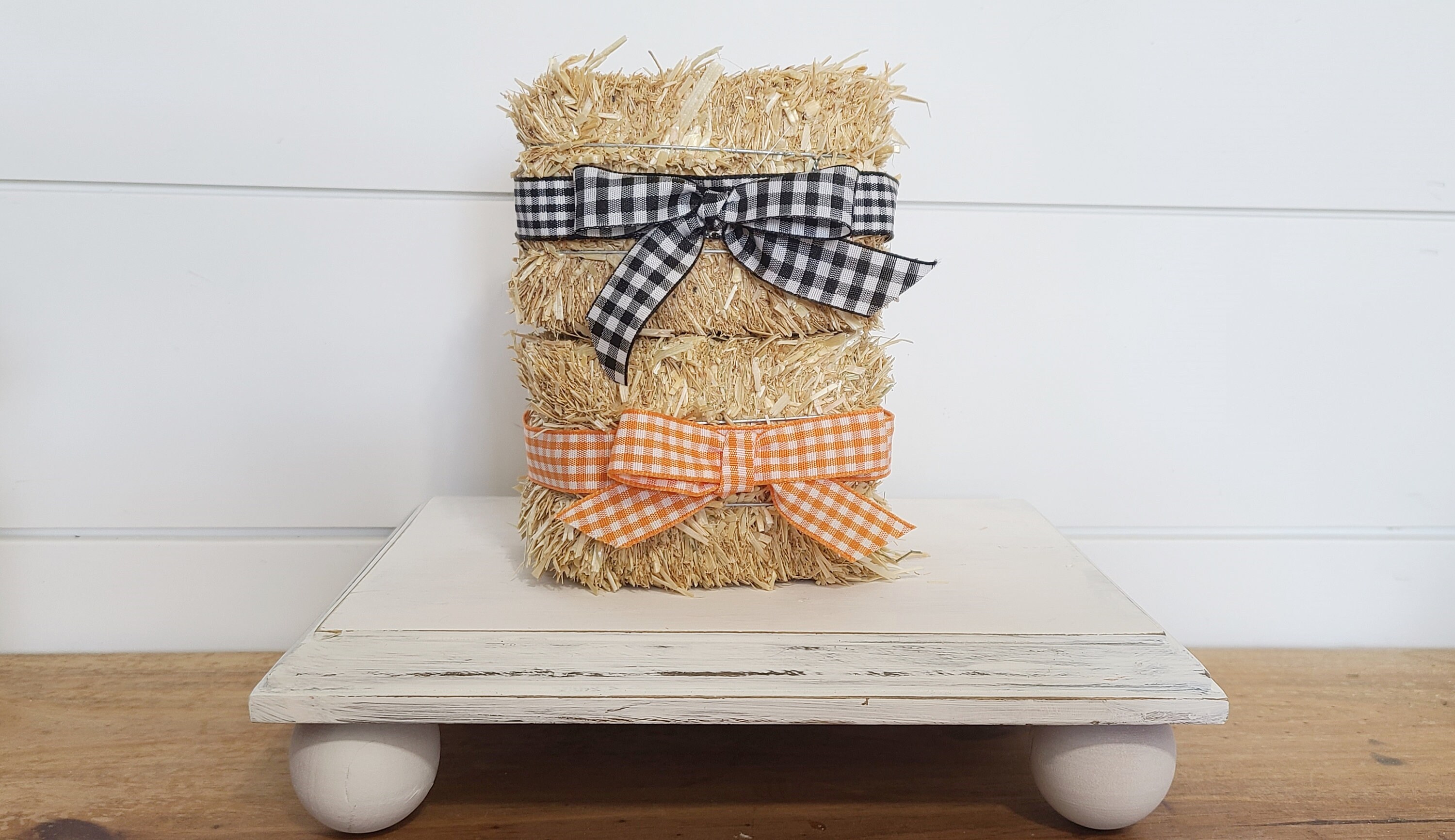 Miniature Hay Bales Mini Hay Bale for Tiered Tray Fall Tiered Tray