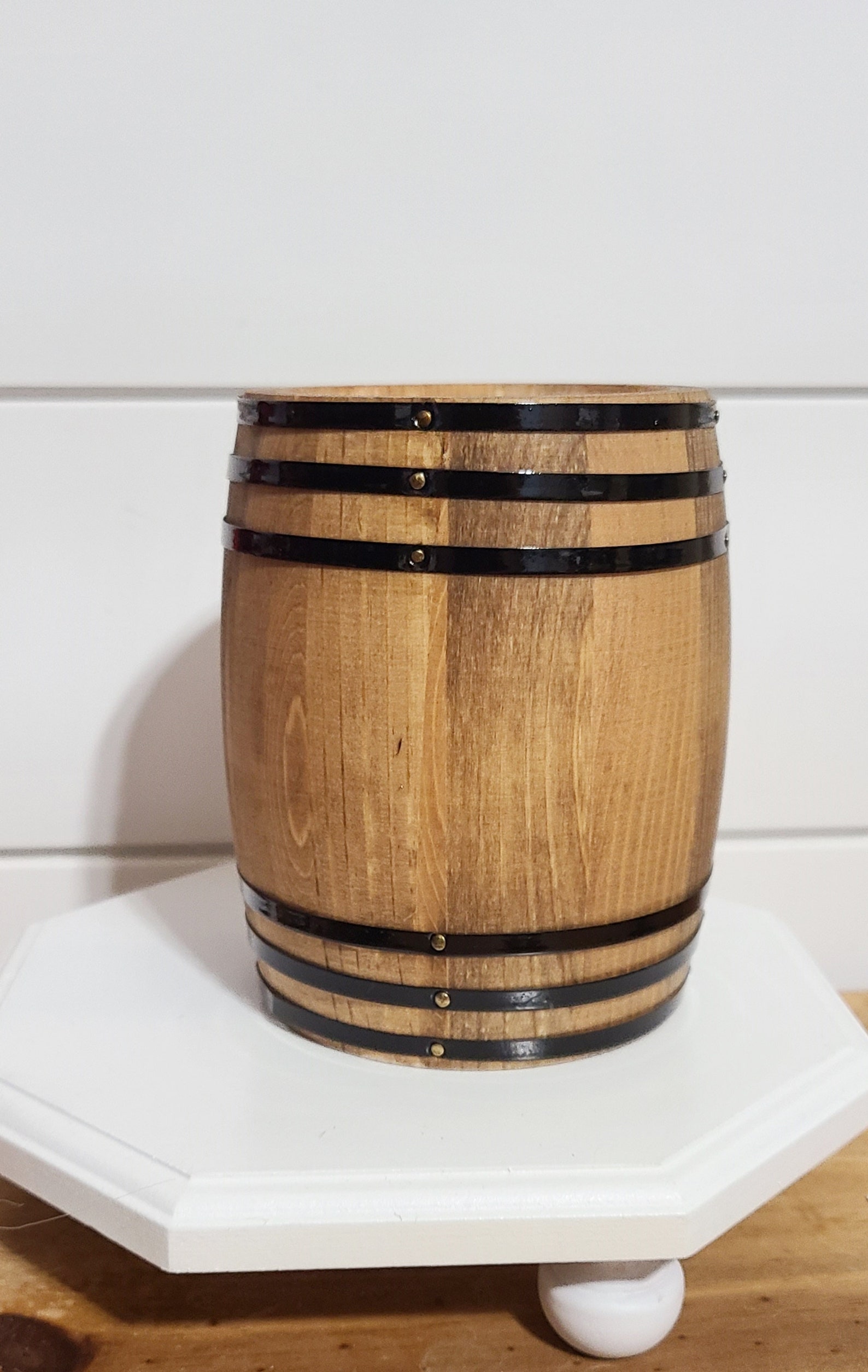 Mini wine barrel Wine barrel Pen holder Wine Barrel Vase Etsy