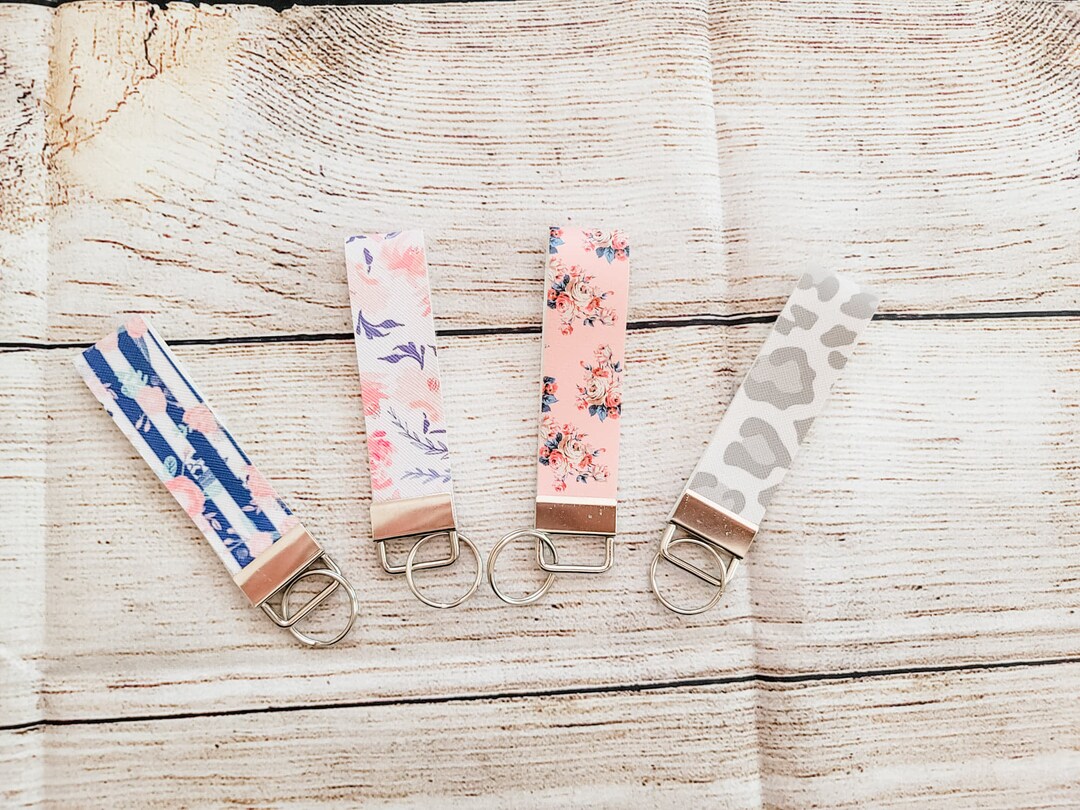 Faux Leather Key Fob, Faux Leather Key Chain-4 Inch Key Chain - Etsy