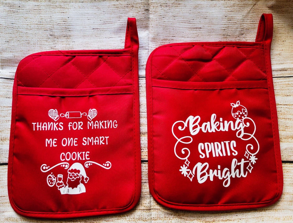 Christmas Pot Holders Christmas Gift Teacher Gift - Etsy