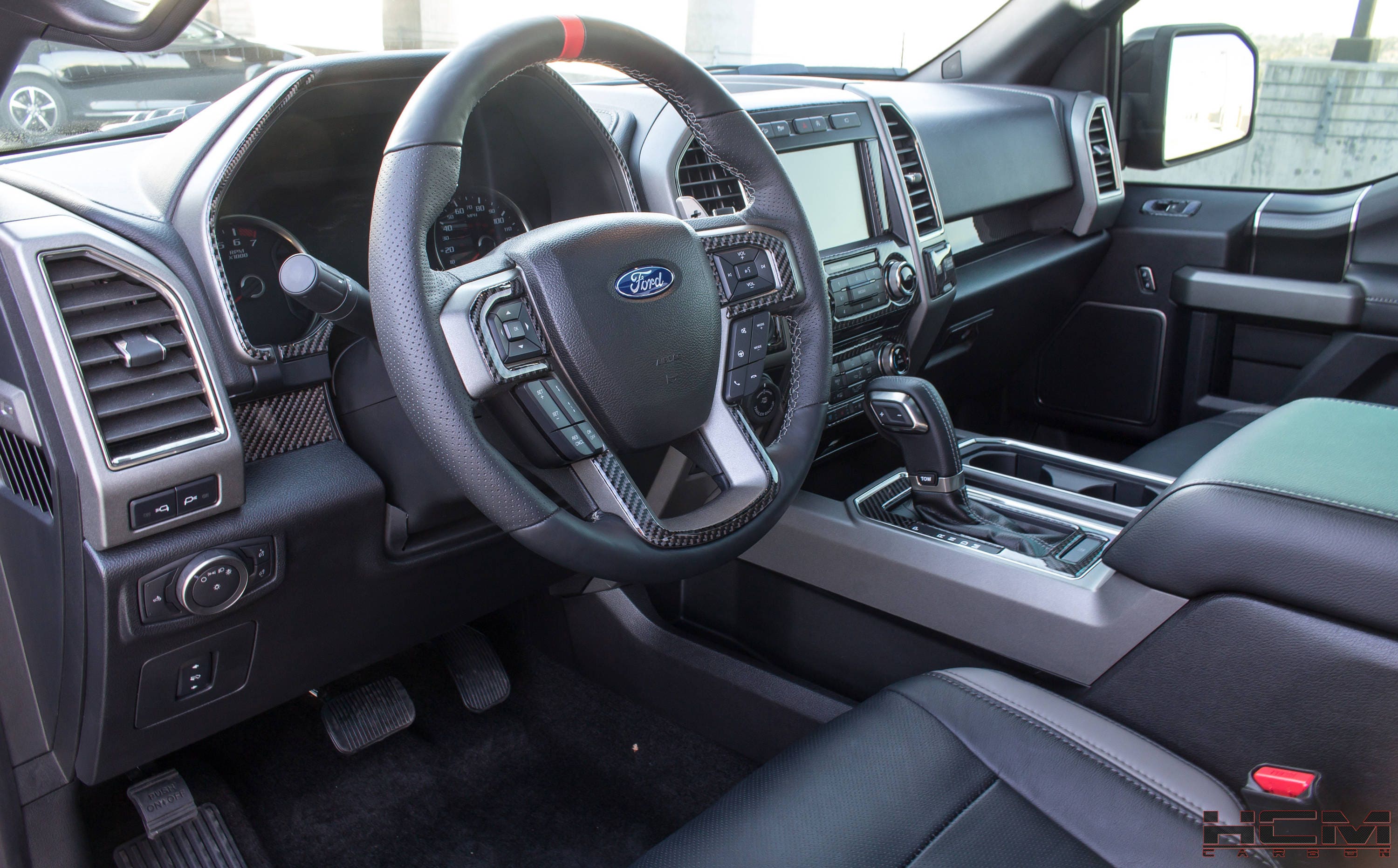 2017 Ford Raptor/F150 Carbon Fiber Interior Kit Etsy