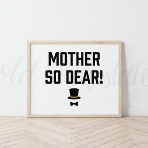 Mother So Dear - Wake Forest University Print // Poster // Card // Wall Art