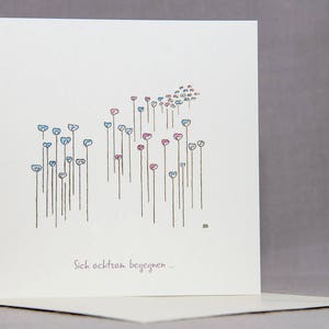 Hochzeitskarte | Affirmationskarte | Freundschaft | Achtsamkeit