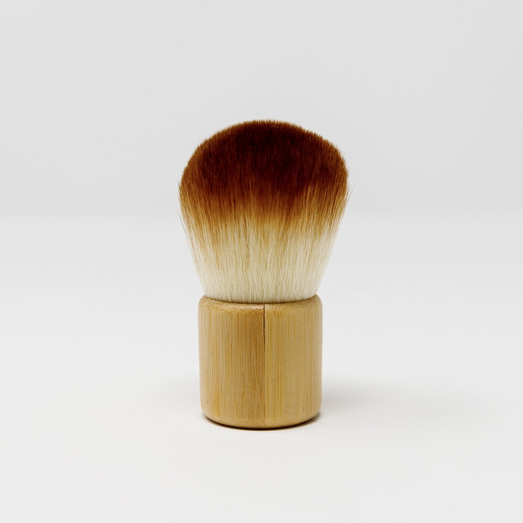 Bamboo Kabuki Powder Brush Blush Brush Eco Friendly Etsy