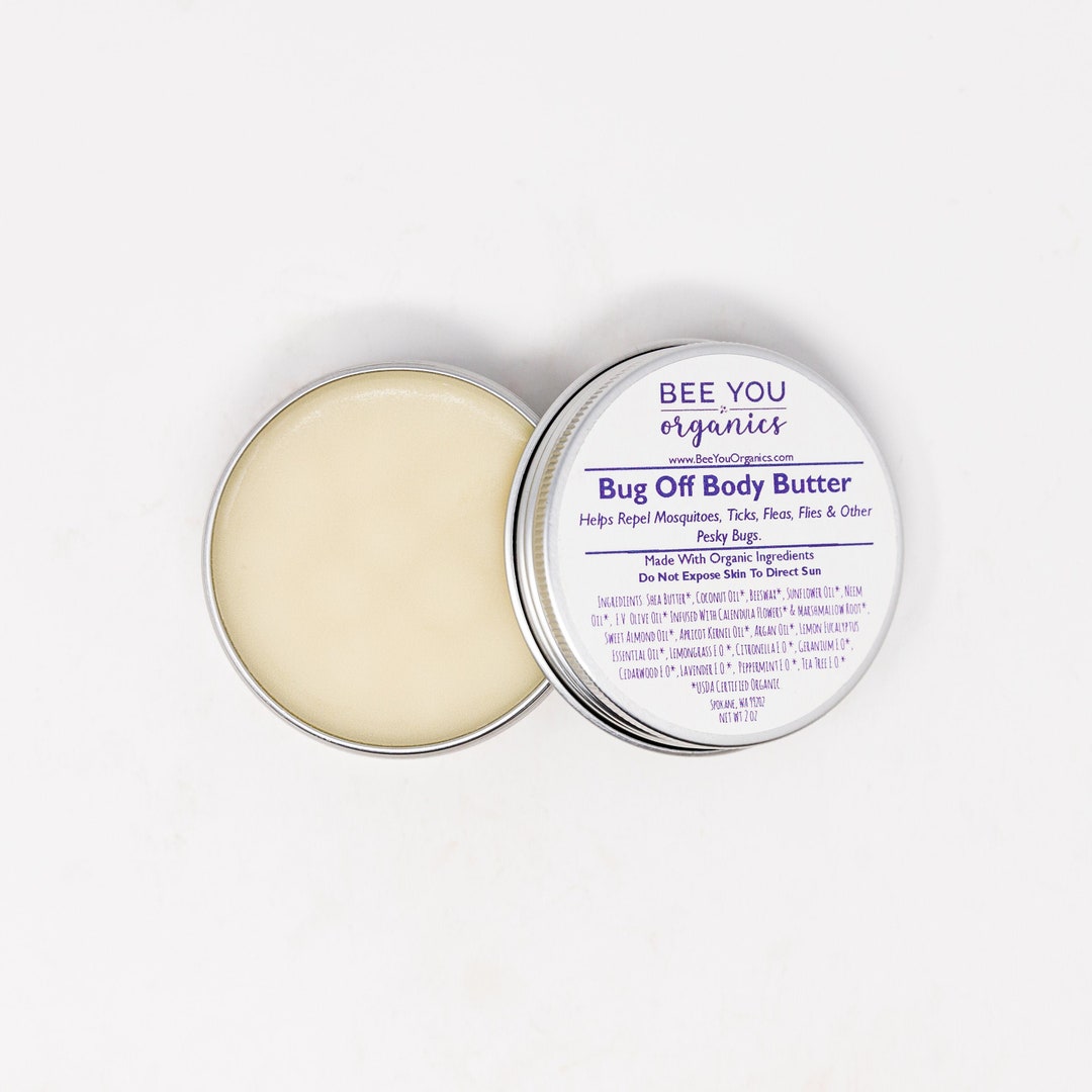 Organic Bug off Body Butter Natural Mosquito Repellant Etsy