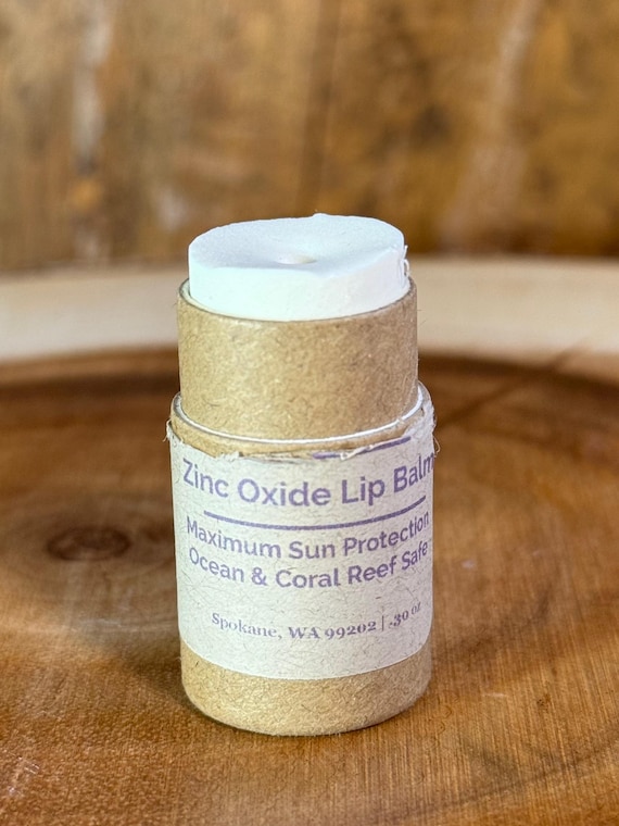 Zinc Oxide Lip Balm - Tinted Lip Balm With SPF ~ Sunscreen