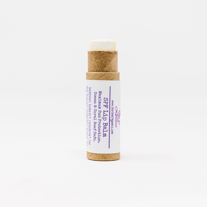 Zinc Oxide Lip Balm Tinted Lip Balm With SPF Sunscreen Lip Etsy