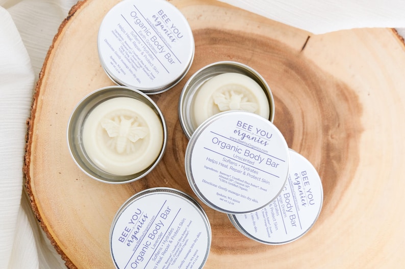 Organic Body Bar Lotion Zero Waste Gift Gluten Free Perfect Etsy