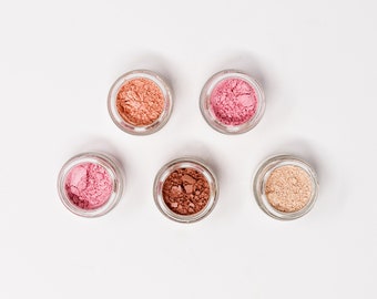Mineral Makeup Blush | Natural Makeup | Vegan Makeup | Natural Blush | Mineral Makeup | Pure Pigment Powder | Natural Beauty