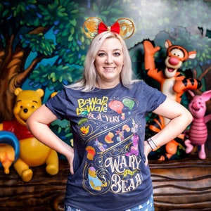 V-Neck Winnie the Pooh Halloween Disney Halloween Unisex Shirt V-Neck