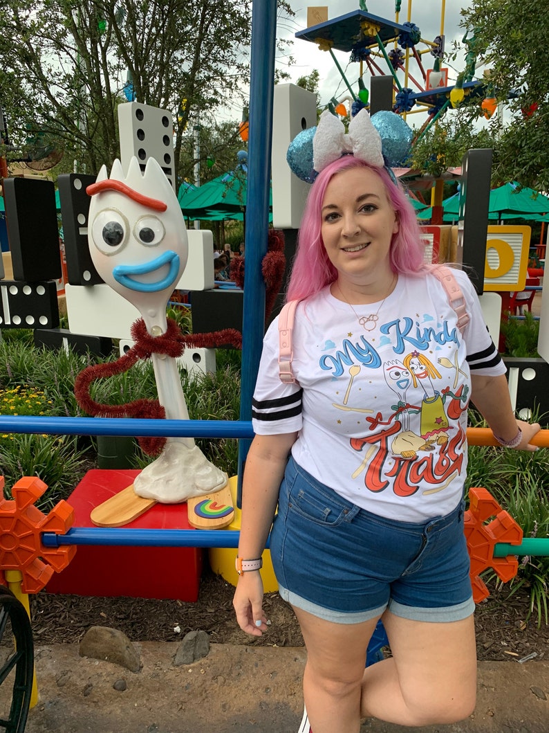 Toy Story Forky Knifey My Kinda Trash Disney Couple Shirt - Etsy
