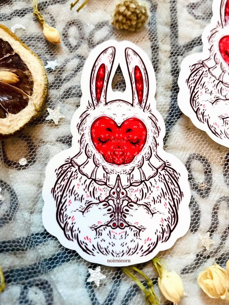 Lovecore Bunny Lovecore Rabbit / Fairycore / Dark - Etsy