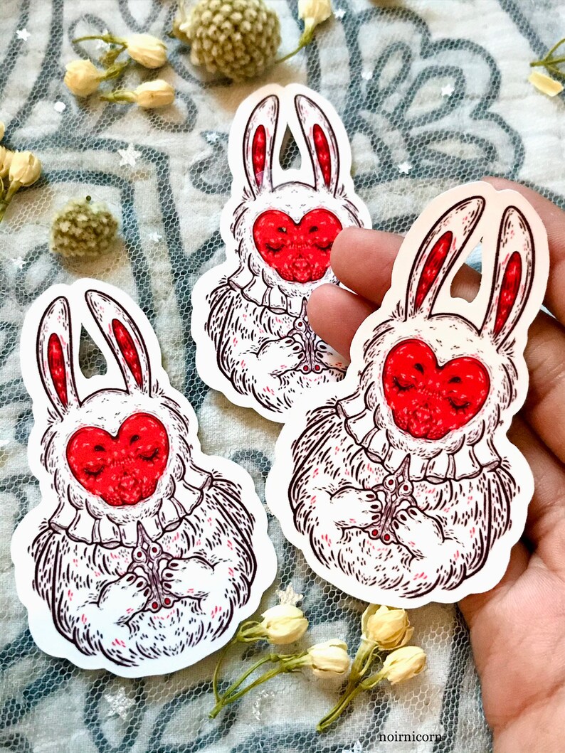 Lovecore Bunny Lovecore Rabbit / Fairycore / Dark - Etsy