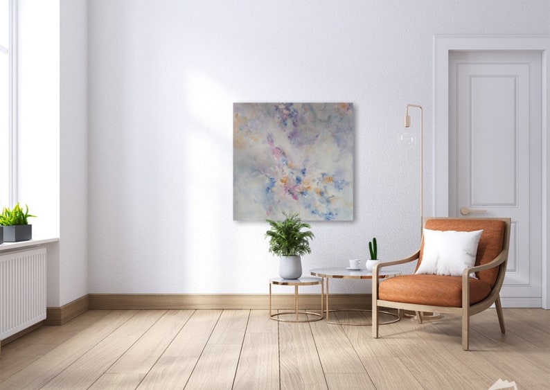 STAR IS BORN - Abstract, Painting on Canvas - Etsy