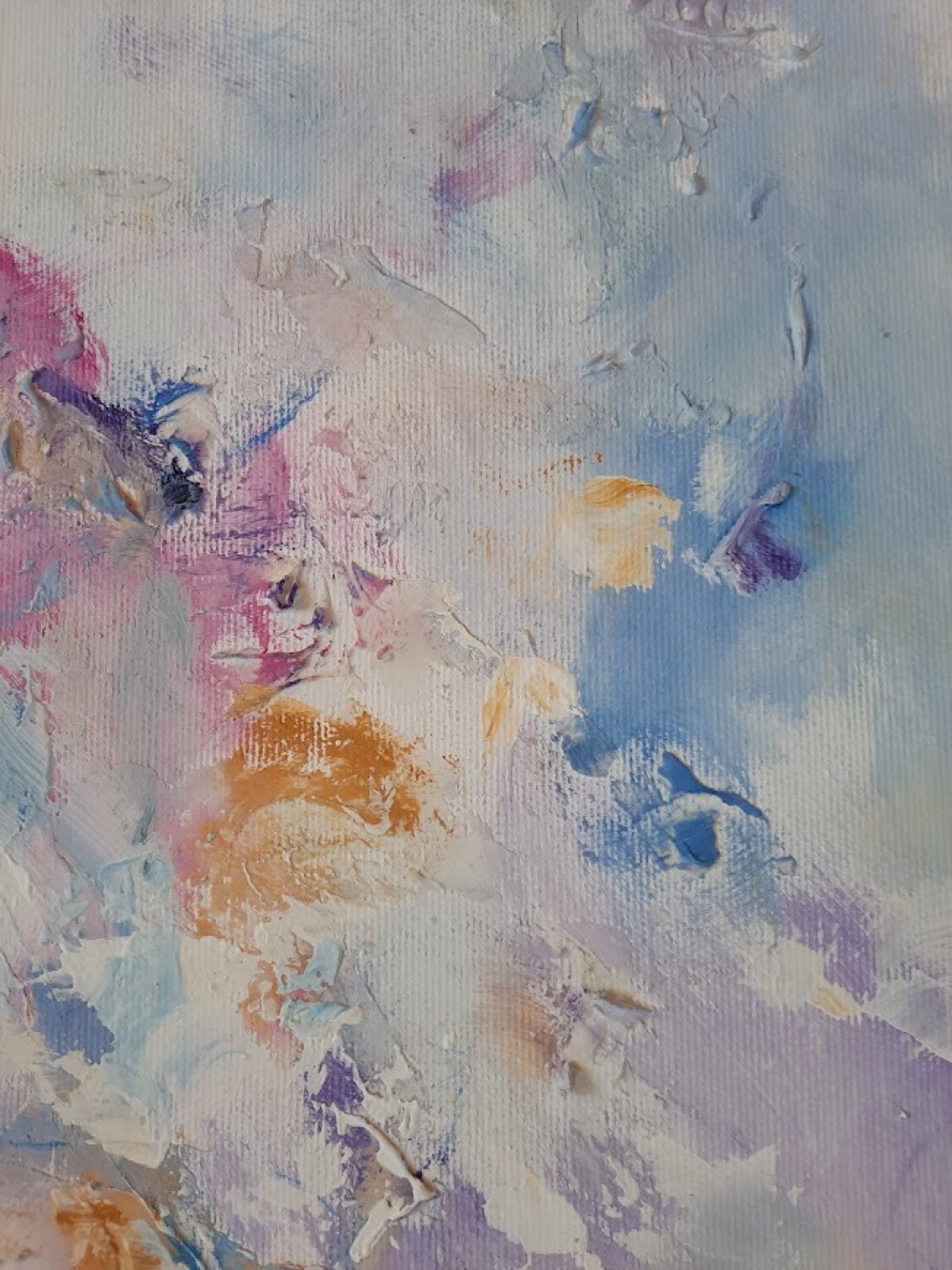 STAR IS BORN - Abstract, Painting on Canvas - Etsy