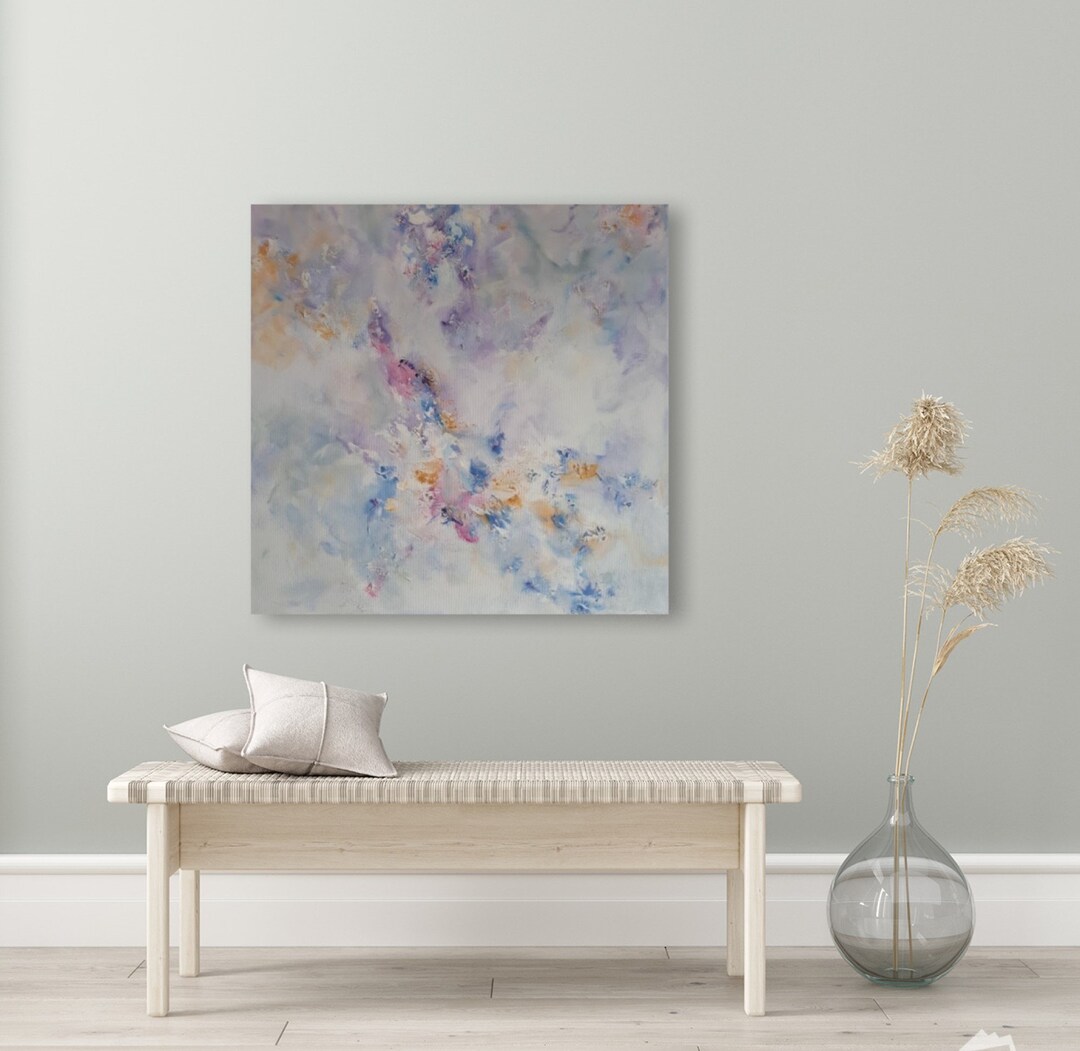 STAR IS BORN - Abstract, Painting on Canvas - Etsy