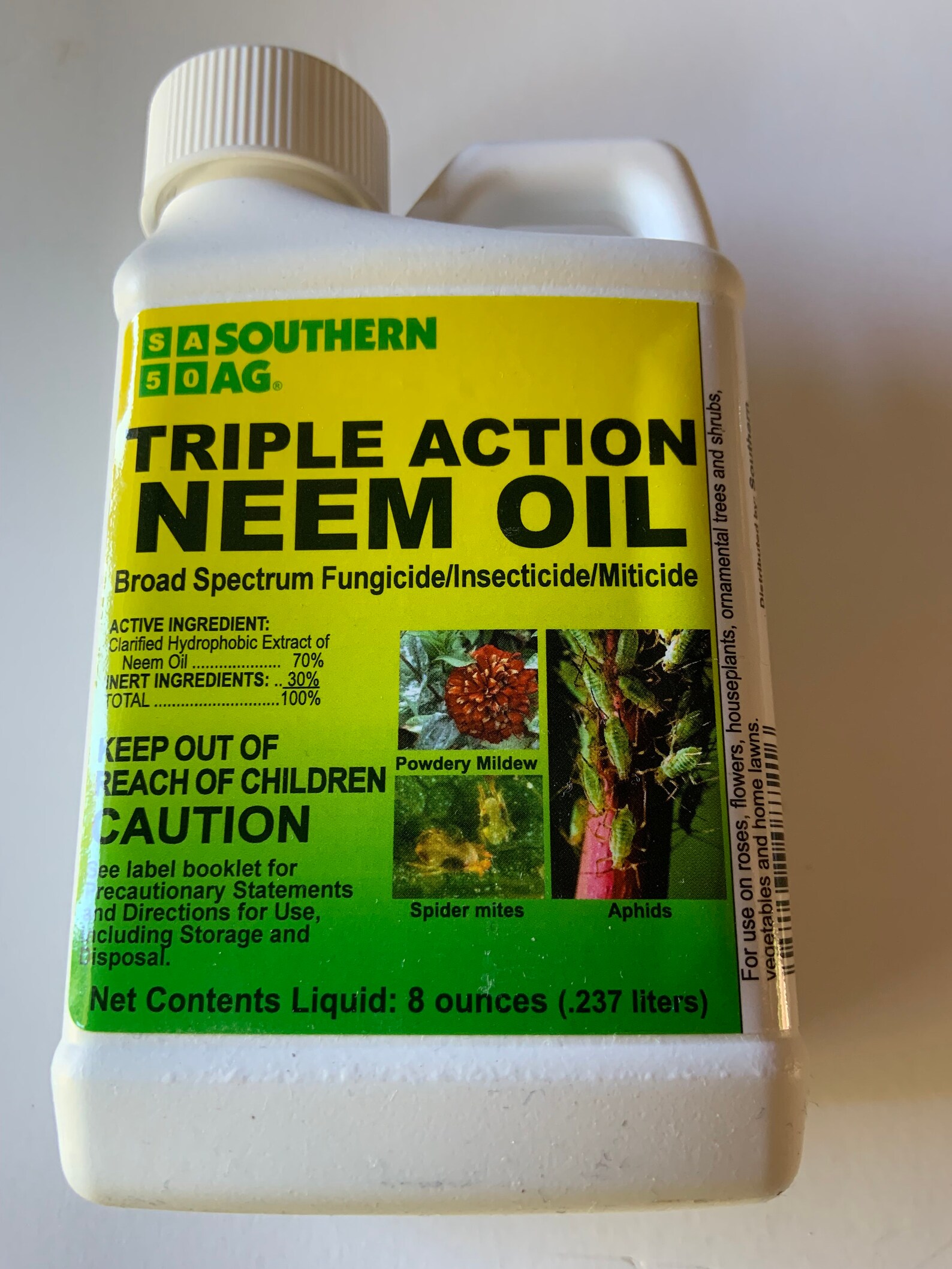 NEEM OIL 8 oz 70 Concentrate Organic Triple Action Etsy