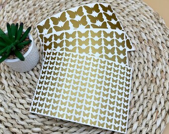 Butterfly decals, Butterfly stickers, Butterfly vinyl decal set, Butterfly sticker set, Butterfly decal bundle, Butterfly decal set